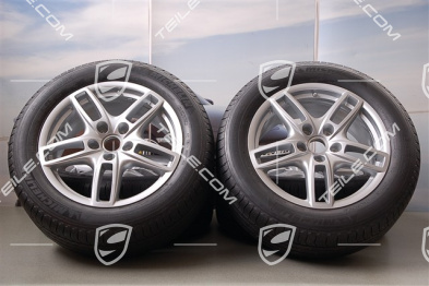 19" Koła letnie Cayenne Turbo, 4x felgi 8,5 J x 19 ET 59 + 4x opony 265/50 R 19 110Y XL, z czujnikami ciśnienia RDK