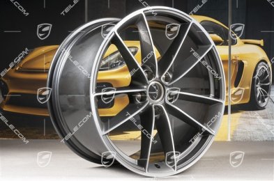 20+21" Felgensatz Carrera Classic, Felgen: vorne 8,5J x 20 ET50 + hinten 11,5J x 21 ET67